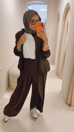 Set mit Bomberjacke und Wickelhose