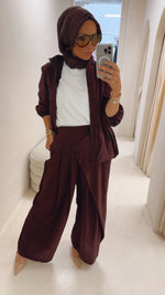 Set mit Bomberjacke und Wickelhose