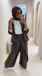 Set mit Bomberjacke und Wickelhose