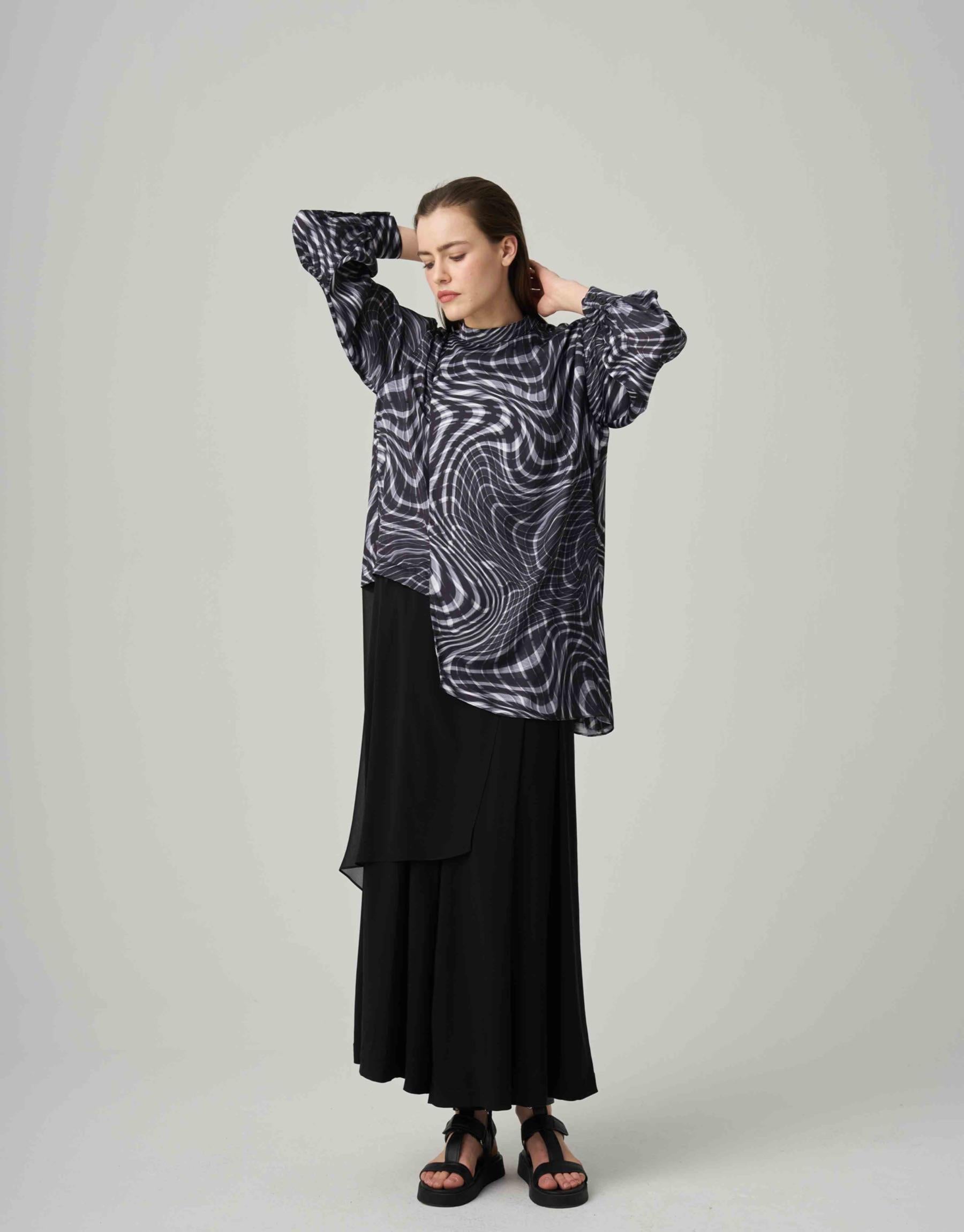 Asymmetrische Bluse QOOQ Store
