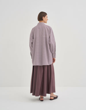Gestreiftes Hemd Oversized QOOQ Store