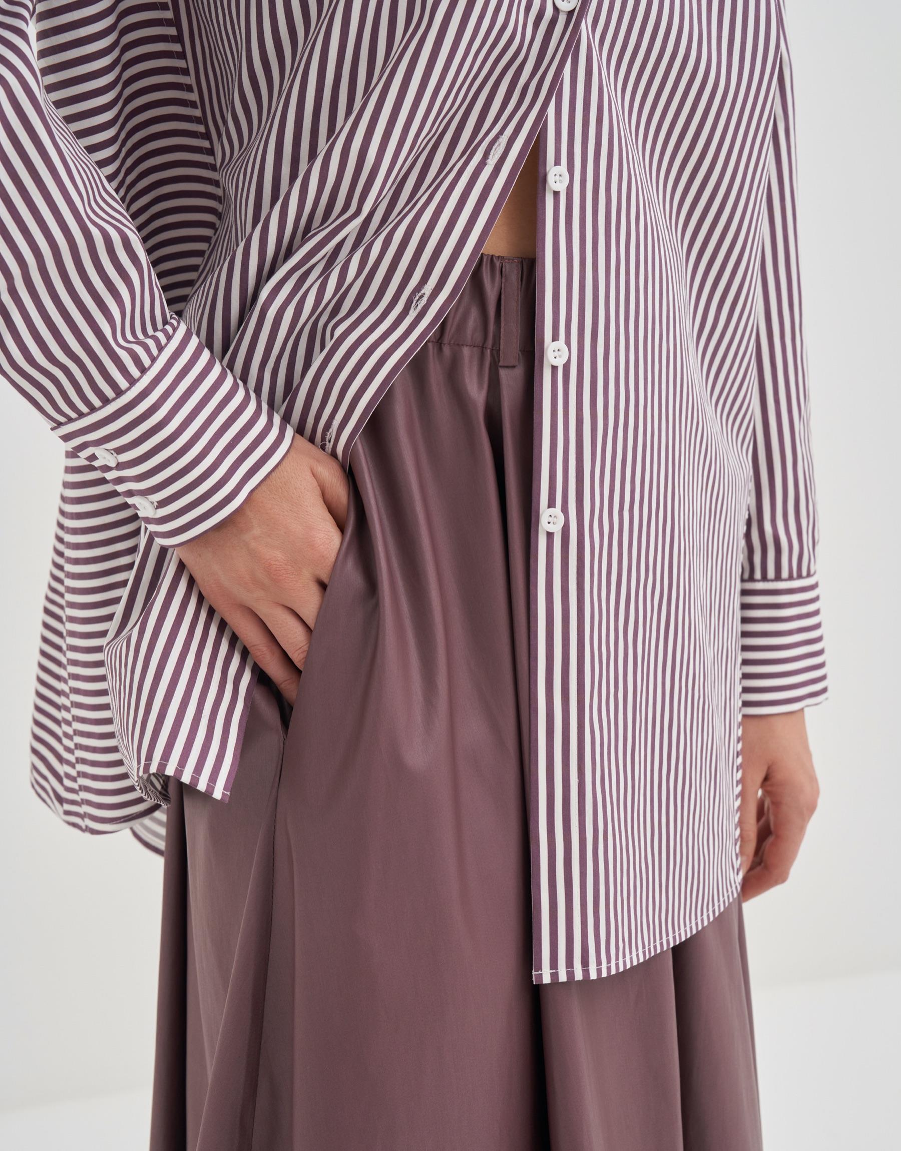 Gestreiftes Hemd Oversized QOOQ Store