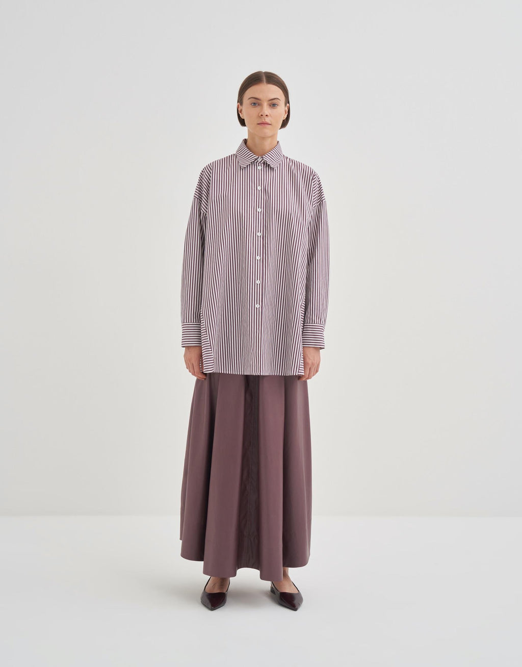 Gestreiftes Hemd Oversized QOOQ Store