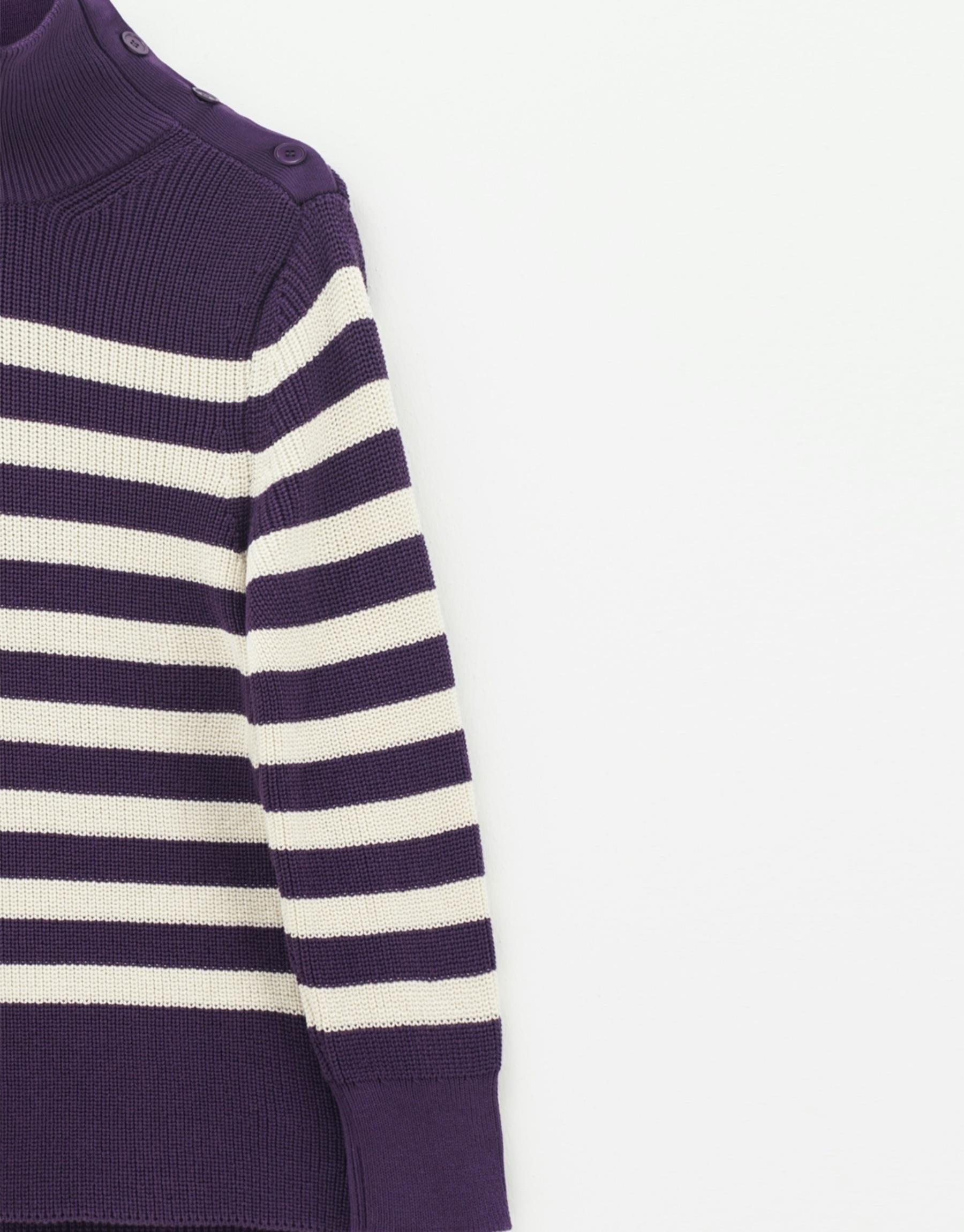 Strickpullover Lila QOOQ Store