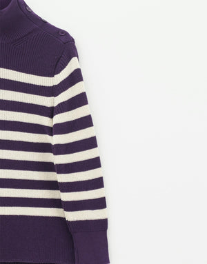Strickpullover Lila QOOQ Store