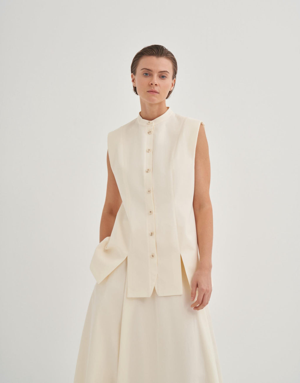 Weste Beige QOOQ Store
