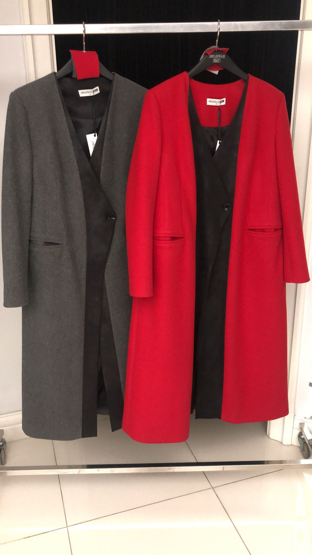 Maxi-Anzugsblazer