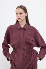 Chloche Bordeaux Zweiteiler